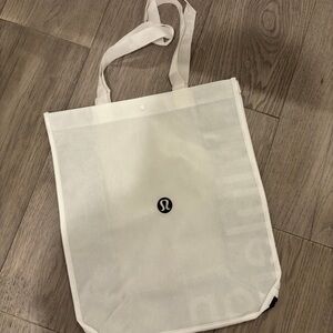 lululemon athletica White Tote Bag